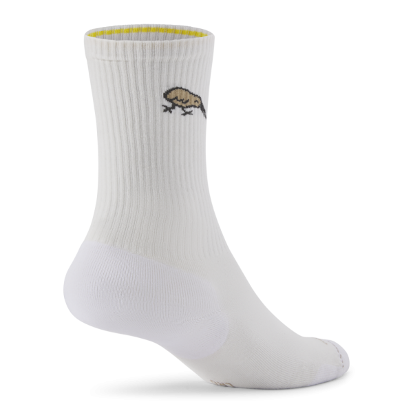 Anytime Crew Sock - Blizzard/Rugged Beige (Natural Black) - Kiwi Bird - Image 2