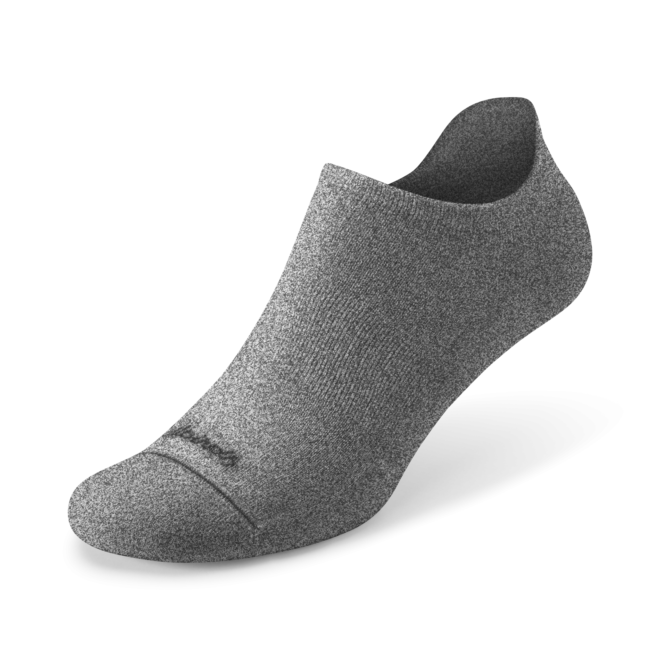 Anytime Ankle Sock - Natural Grey Heather - Image 1