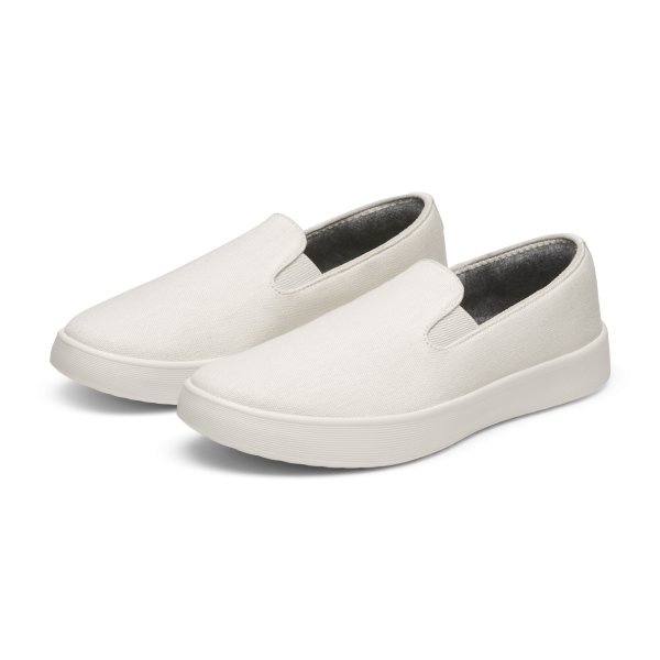 Women's Canvas Cruiser Slip On - Warm White (Natural White Sole) - Image 5