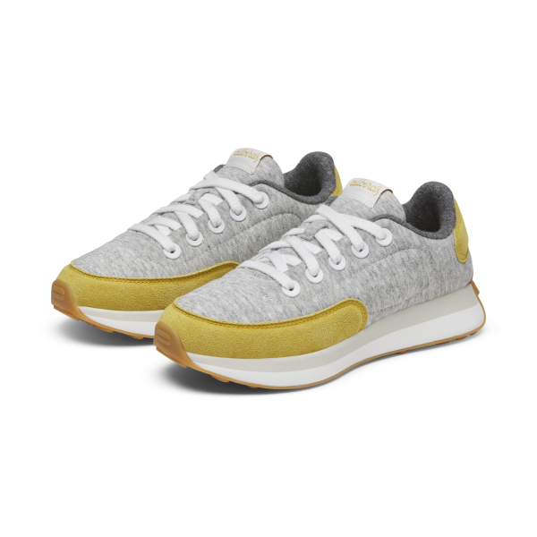 Women's Varsity Jersey - Light Grey/Mid Yellow (Blizzard Sole) - Image 5