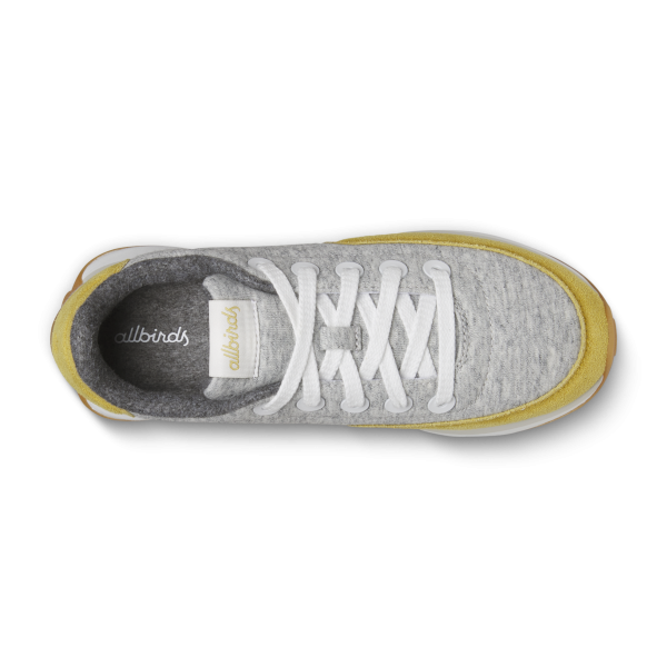 Women's Varsity Jersey - Light Grey/Mid Yellow (Blizzard Sole) - Image 3
