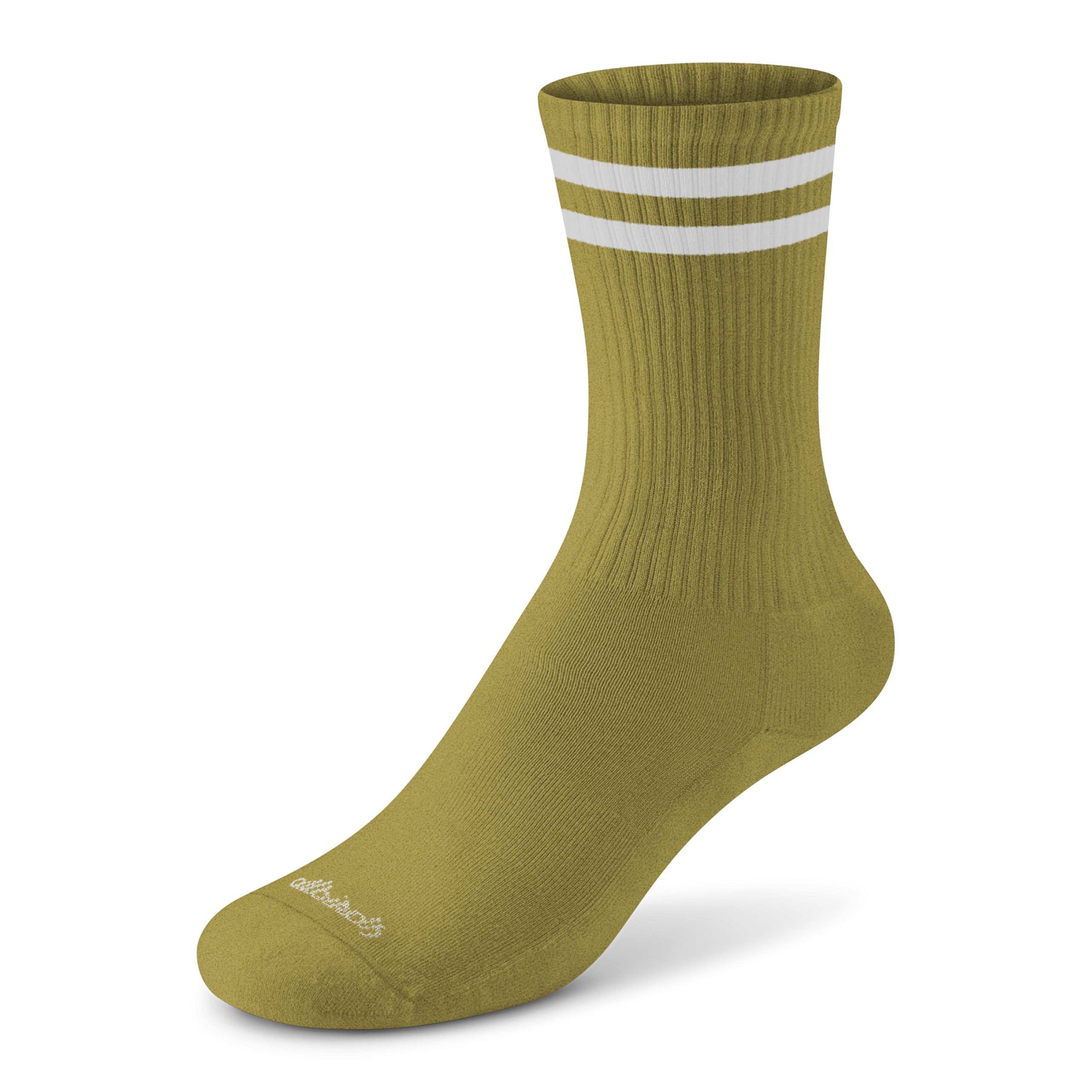 Anytime Crew Sock - Ochre (Blizzard Sole) - Image 1