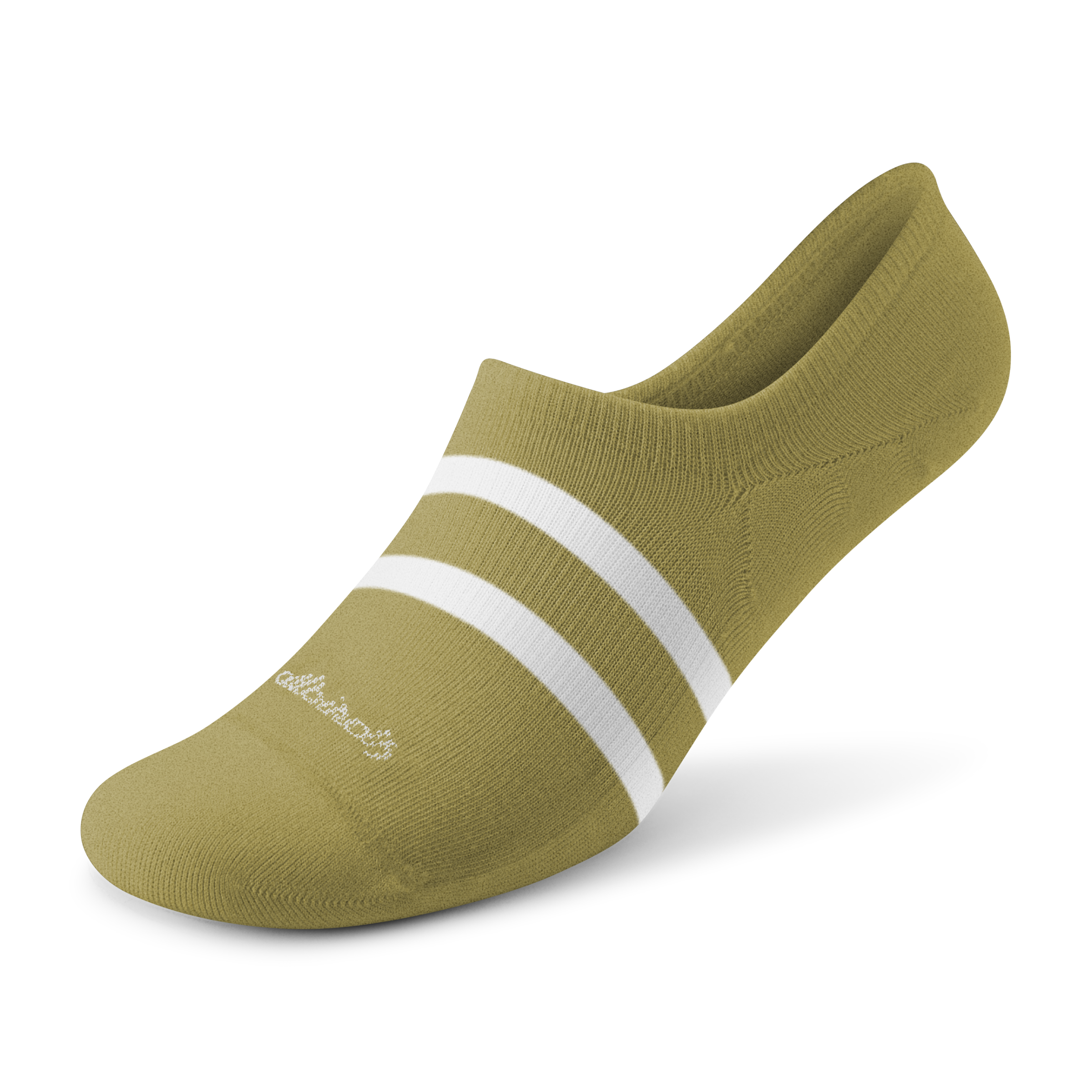 Anytime No Show Heel Grip Sock - Ochre (Blizzard Sole) - Image 1
