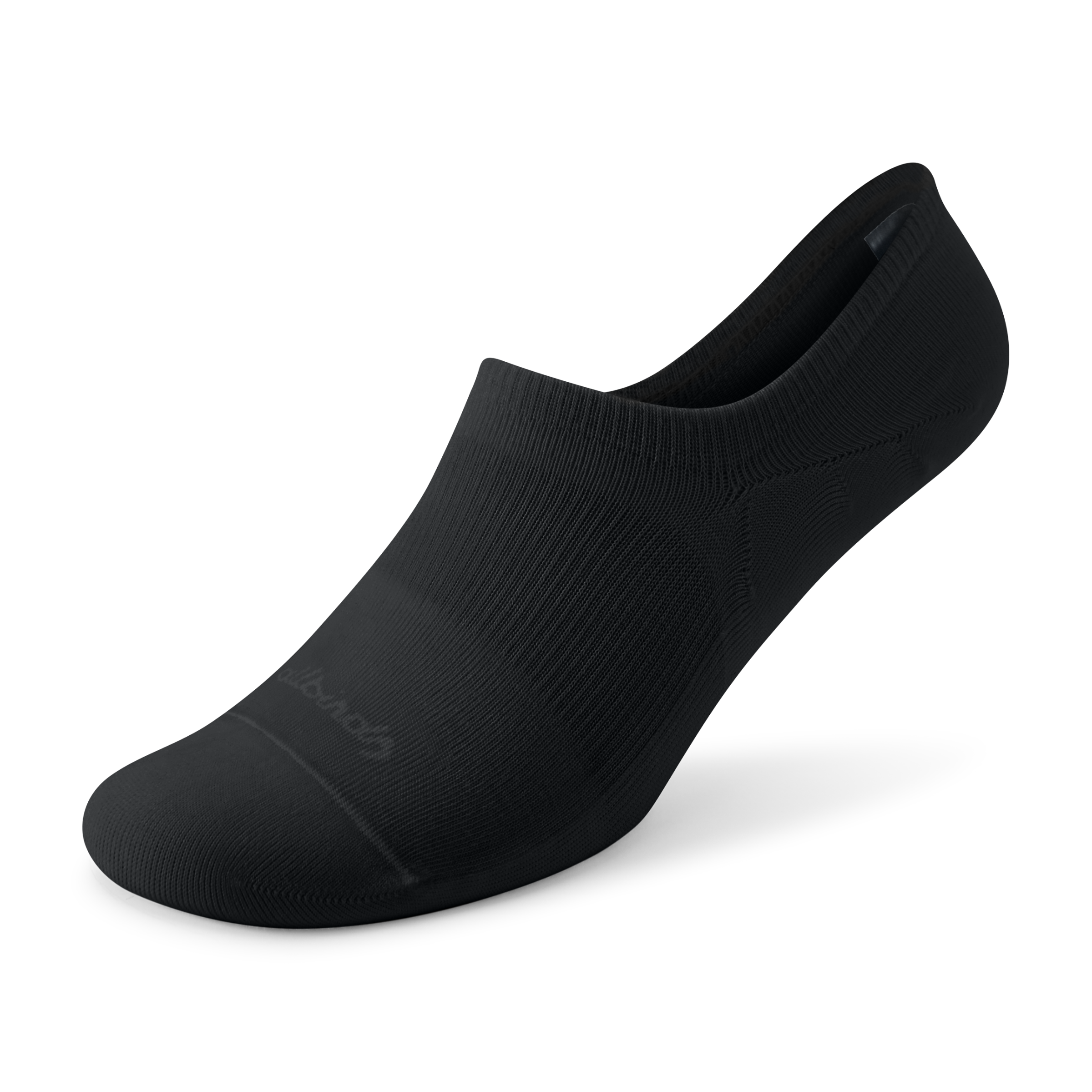 Anytime No Show Heel Grip Sock - Natural Black - Image 1