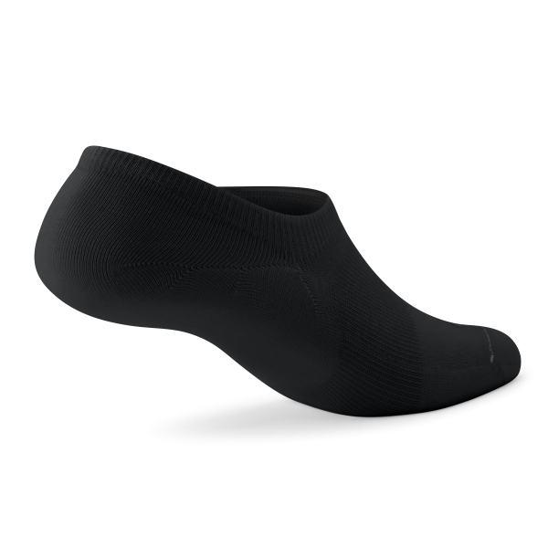 Anytime No Show Heel Grip Sock - Natural Black - Image 2